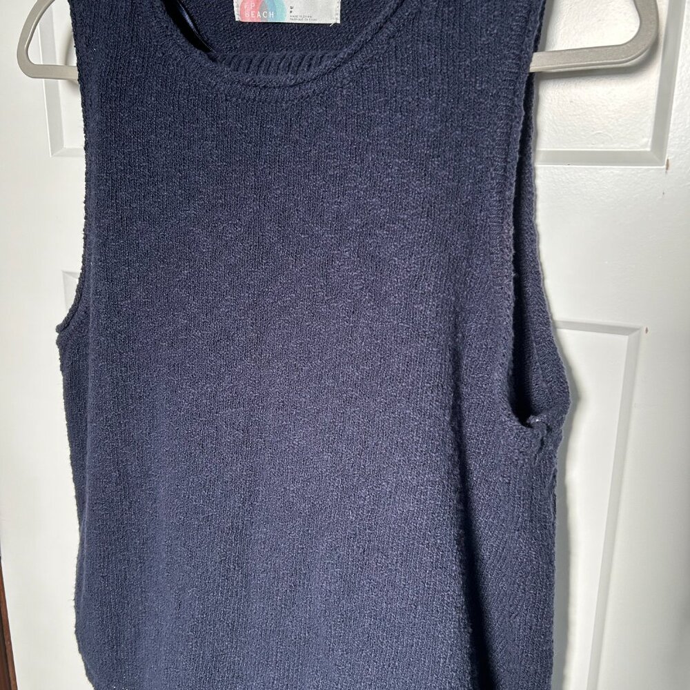 Adelaide Sweater Set (in Navy Blue)